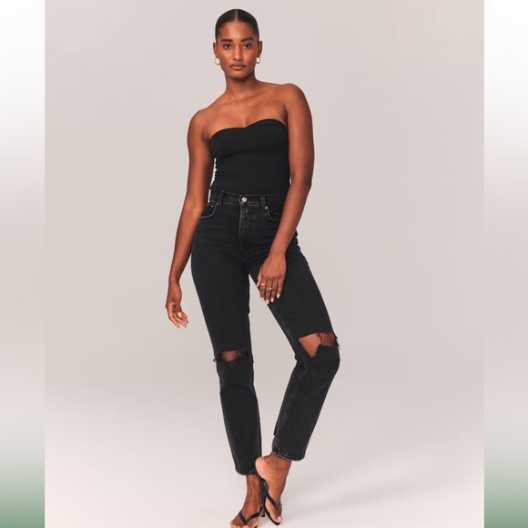 Curve Love Ultra High Rise 90s Straight Jean - Picture 5 of 10